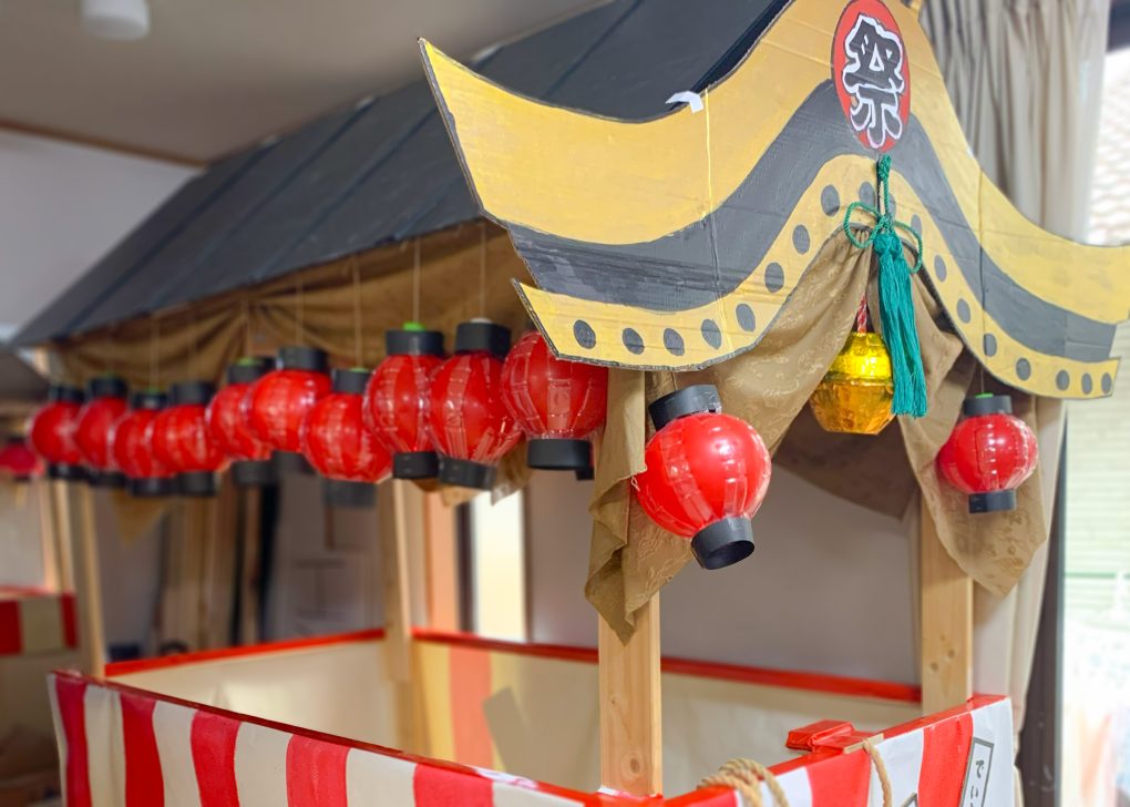 11月 山車作り